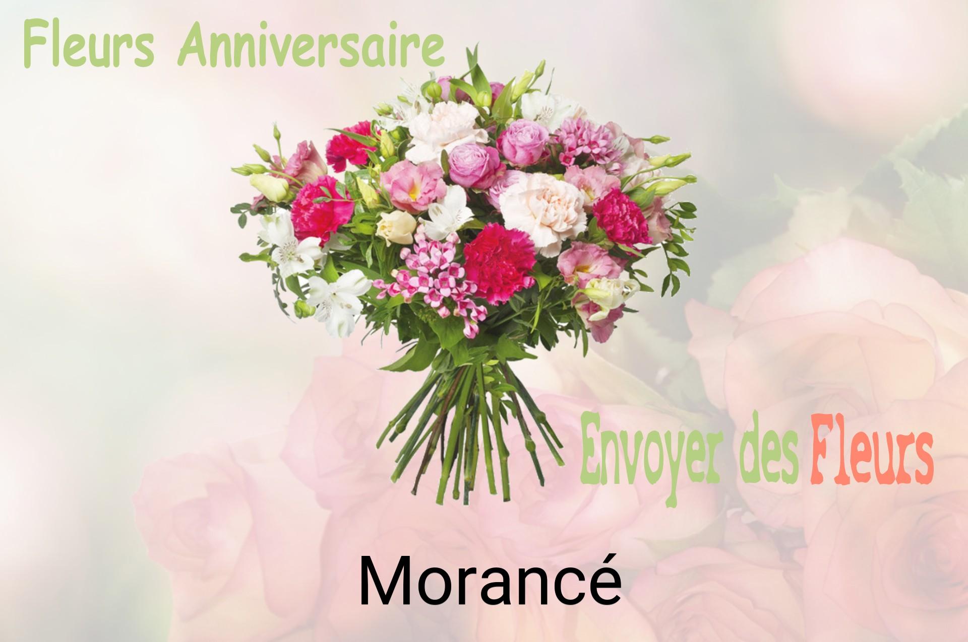 Bouquet de fleurs d’anniversaire livré à Morancé