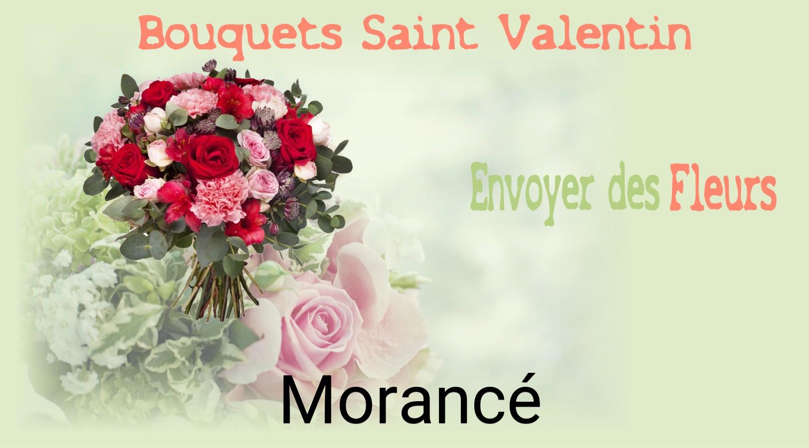 Roses de Saint-Valentin livrées à Morancé